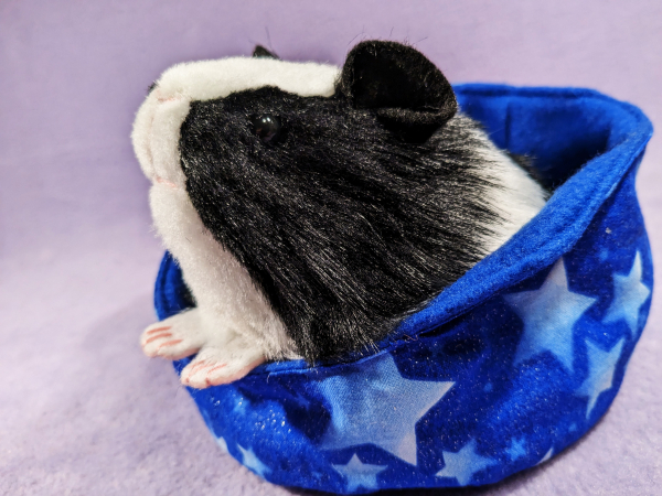 Little Black Dutch Guinea Pig Plushie
