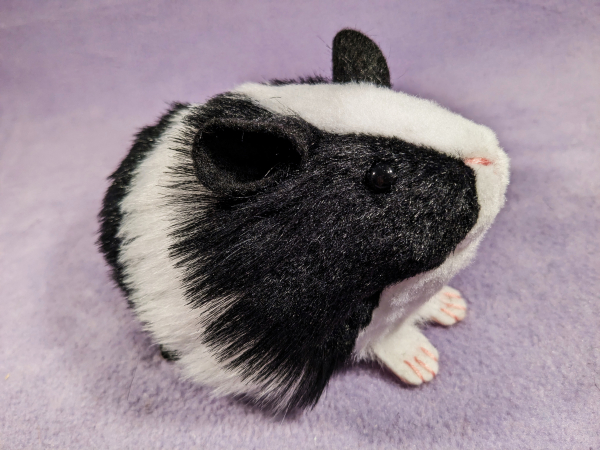 Little Black Dutch Guinea Pig Plushie