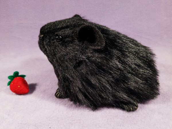 Little Black Guinea Pig Plushie