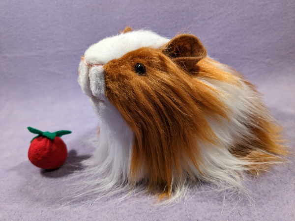 Little Ginger Dutch Longhaired Guinea Pig Plushie