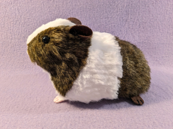 Big Agouti Brown Dutch Guinea Pig Plushie