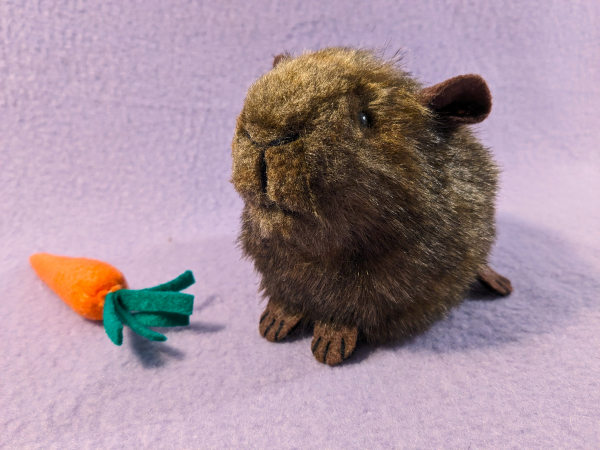 Little Agouti Brown Guinea Pig Plushie