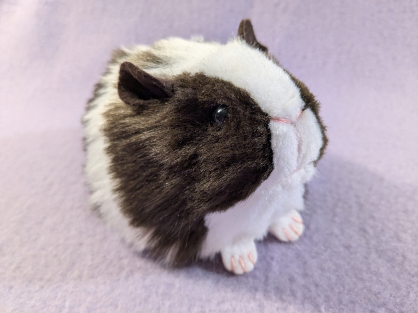 Little Dark Brown Dutch Guinea Pig Plushie