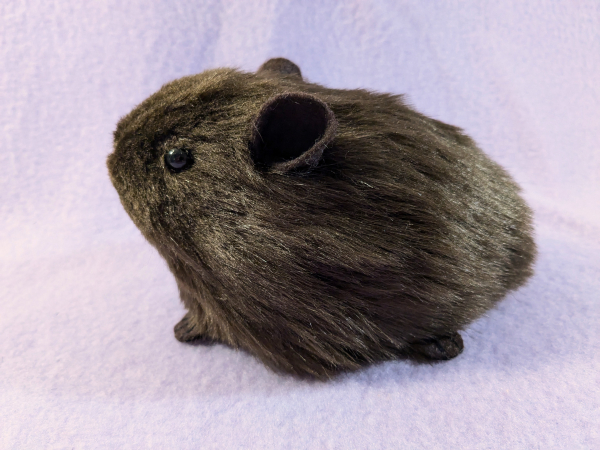 Little Dark Brown Guinea Pig Plushie