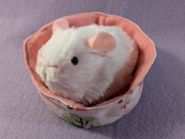 Little Pink Dutch Guinea Pig Plushie