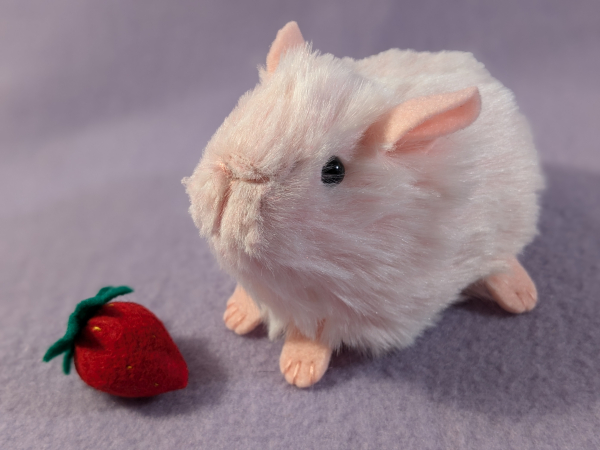Little Pink Guinea Pig Plushie