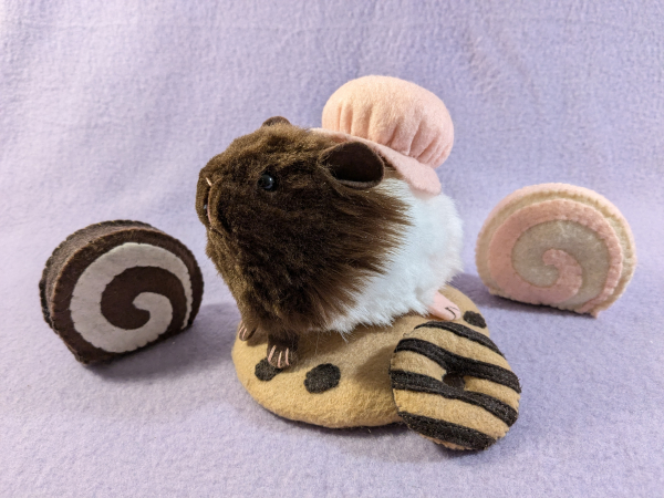 Little Neapolitan "Nea" Guinea Pig Plushie