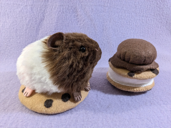 Little Neapolitan "Nea" Guinea Pig Plushie