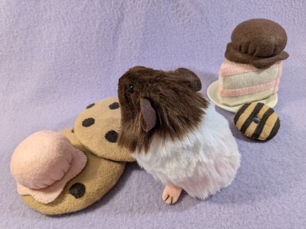 Little Neapolitan "Nea" Guinea Pig Plushie
