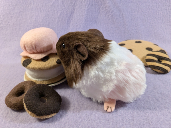 Little Neapolitan "Nea" Guinea Pig Plushie