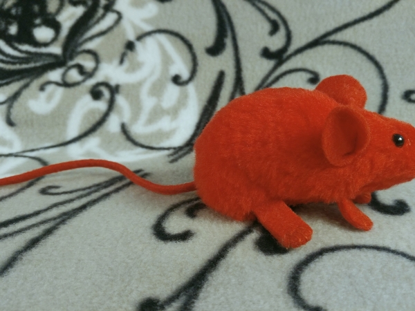 Red Mouse Plushie