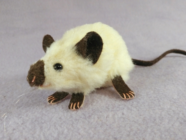 Siamese Mouse Plushie