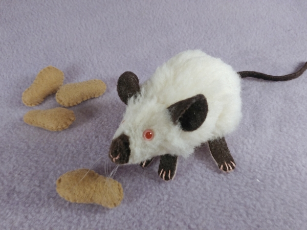 Siamese Mouse Plushie