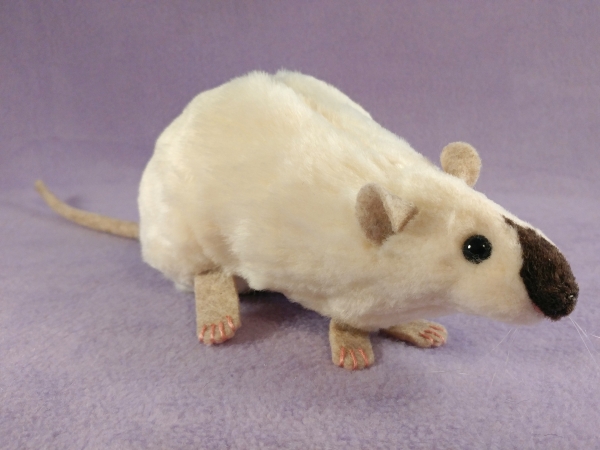 Siamese Rat Plushie
