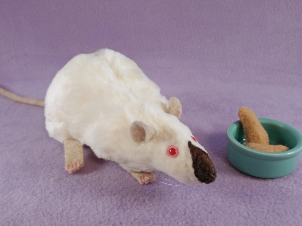Siamese Rat Plushie