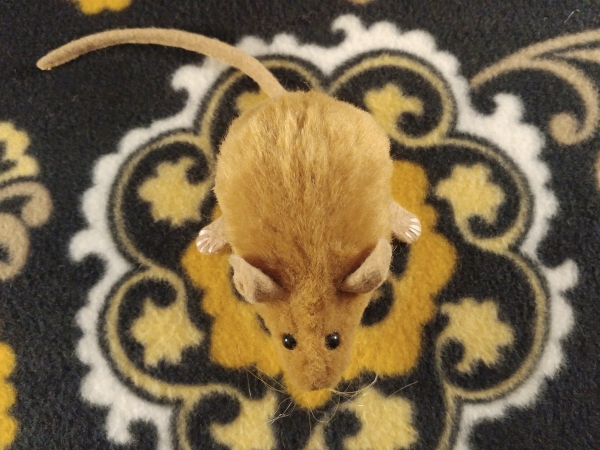 Tan Mouse Plushie