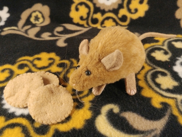 Tan Mouse Plushie
