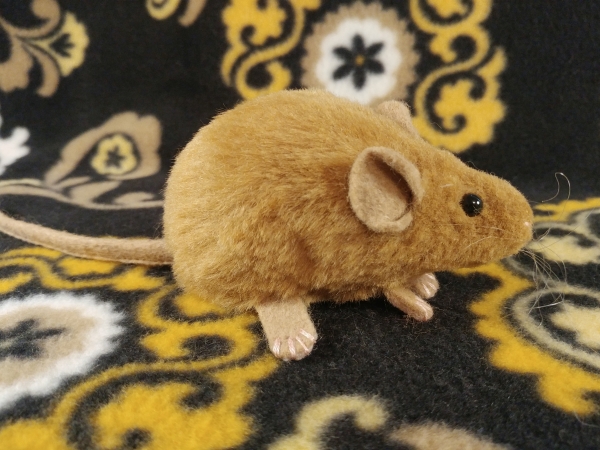 Tan Mouse Plushie