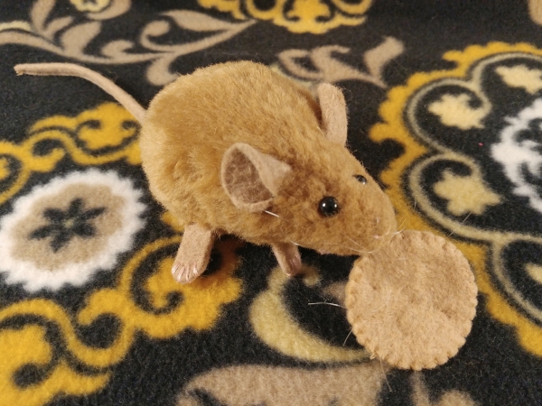 Tan Mouse Plushie
