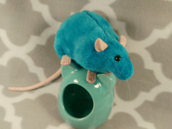 Teal Rat Plushie