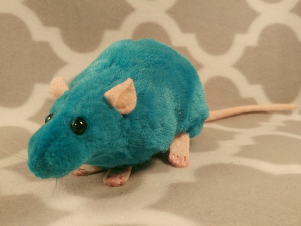 Teal Rat Plushie