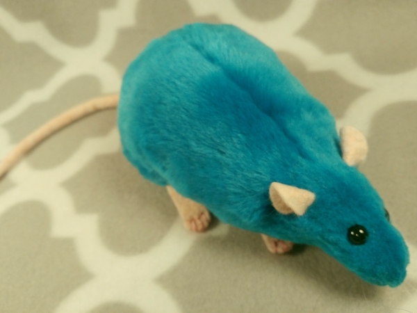 Teal Rat Plushie