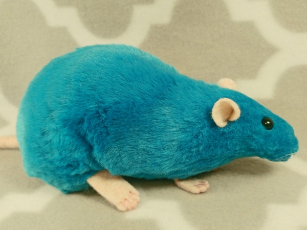 Teal Rat Plushie