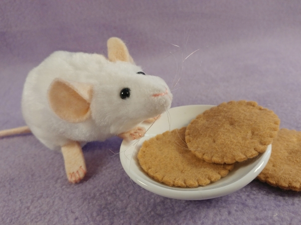 White Mouse Plushie