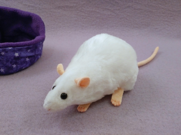White Rat Plushie