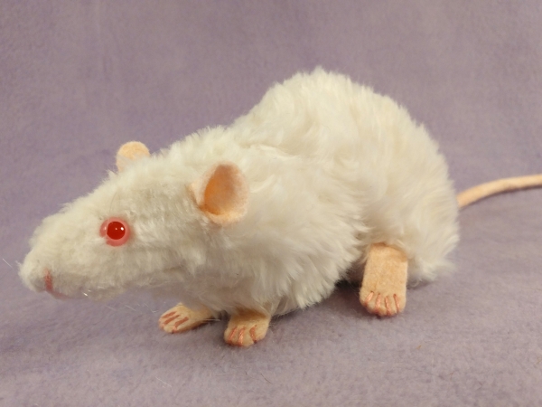 White Rex Rat Plushie
