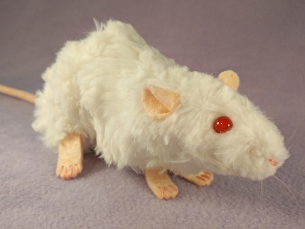 White Rex Rat Plushie