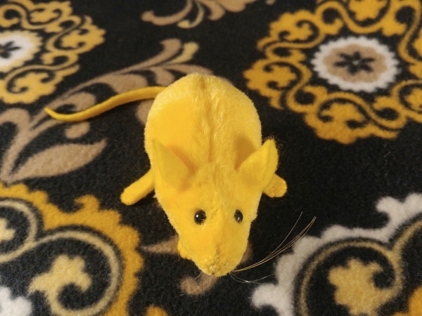 Yellow Mouse Plushie