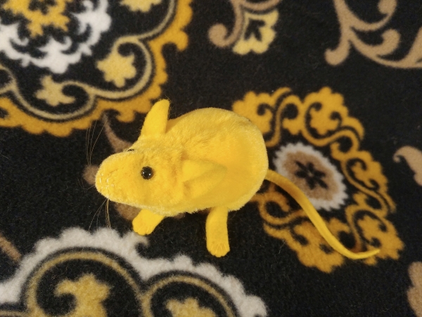 Yellow Mouse Plushie