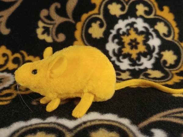 Yellow Mouse Plushie