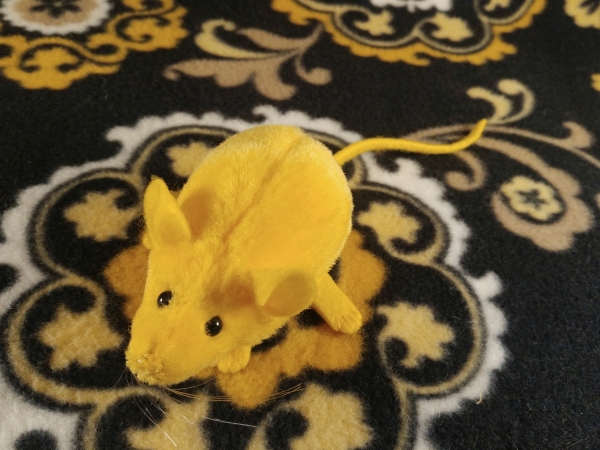Yellow Mouse Plushie