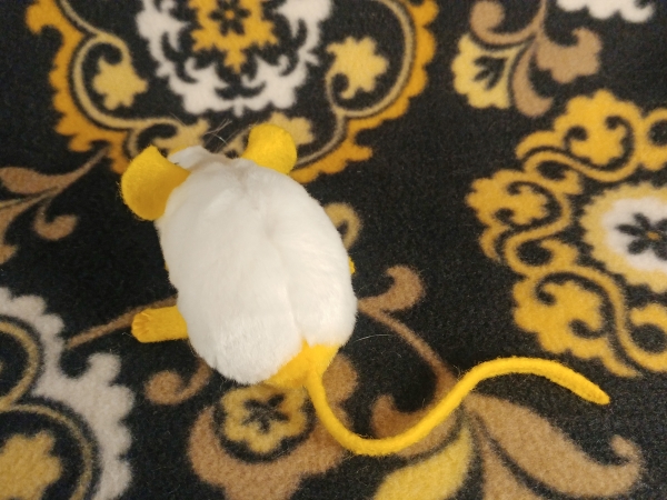 Yellow Siamese Mouse Plushie