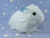 Big Light Blue Guinea Pig Plushie (Fluffy)