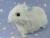 Big Light Blue Guinea Pig Plushie (Smooth)