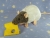 Blue Grey Capped Rat Plushie