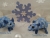 Blue Snow & Wind Mouse/Rat Ornament