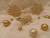 Gold Snowflakes Mouse/Rat Ornament