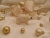 Gold Stardust Mouse/Rat Ornament