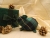 Green & Blue Plaid Guinea Pig Ornament