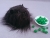 Little Black Longhaired Guinea Pig Plushie