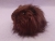 Little Dark Brown Longhaired Guinea Pig Plushie