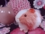 Little Hot Pink Dutch Guinea Pig Plushie