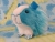 Little Turquoise Dutch Guinea Pig Plushie