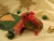Red & Green Checkered Guinea Pig Ornament