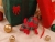 Red Plaid Mouse/Rat Ornament