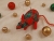 Red Plaid Mouse/Rat Ornament